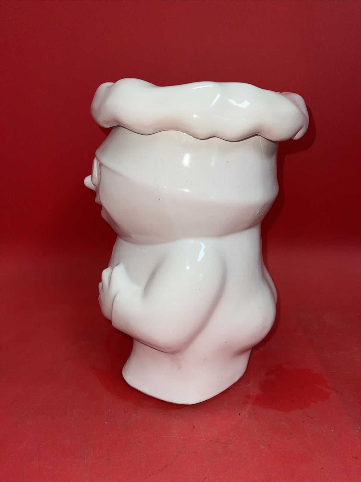 McCoy #183 Pillsbury Doughboy Bobby The Baker Lidded Cookie Jar 10" Tall Vtg