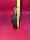 Vintage  Wood Hand Carved Bottle Opener Full Figure  Collectors