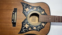 Vintage Checkmate G440 Acoustic Guitar - Needs Repair, Scratches & Missing Parts