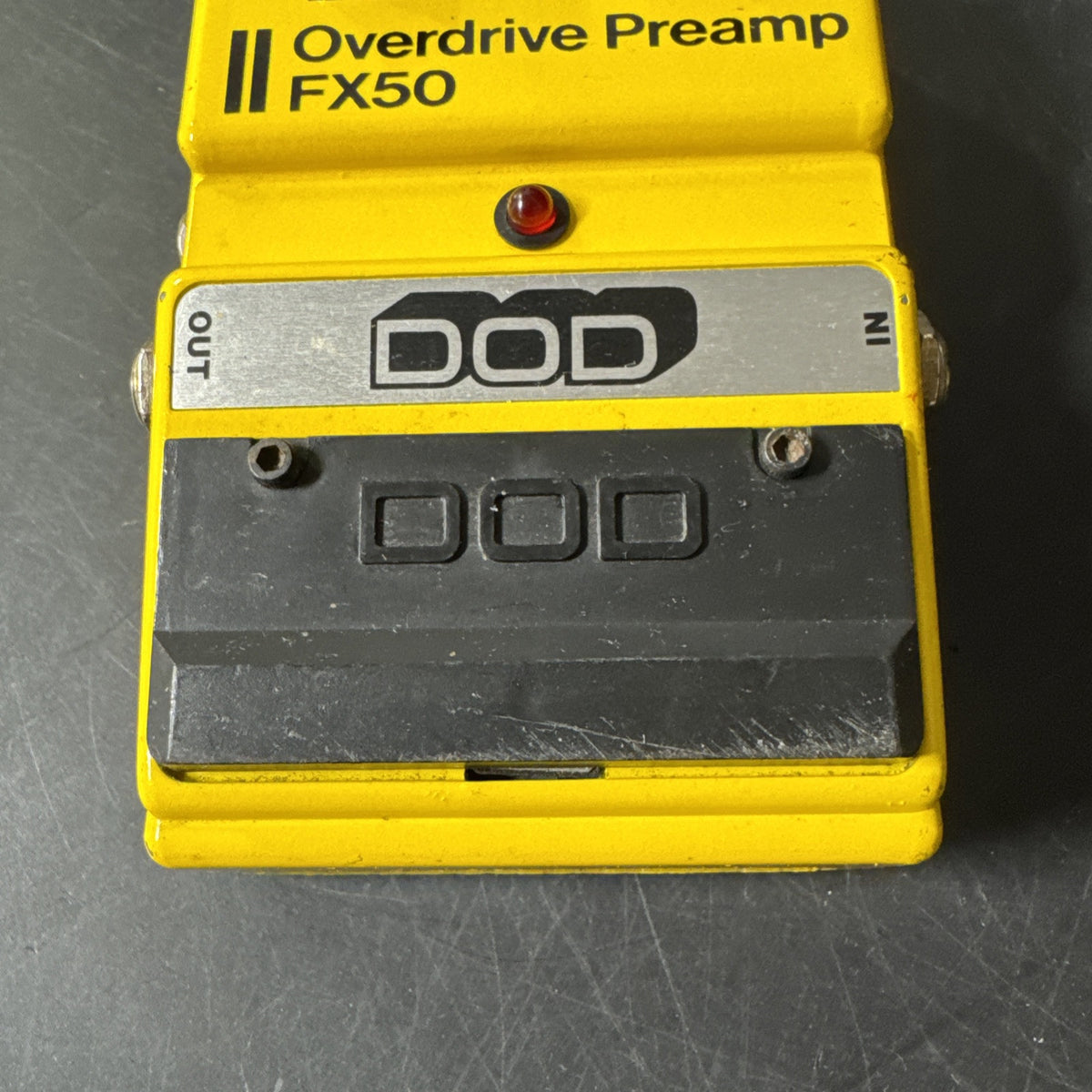Vintage DOD FX50 Overdrive Preamp Guitar Effect Pedal USA / Untested!!!