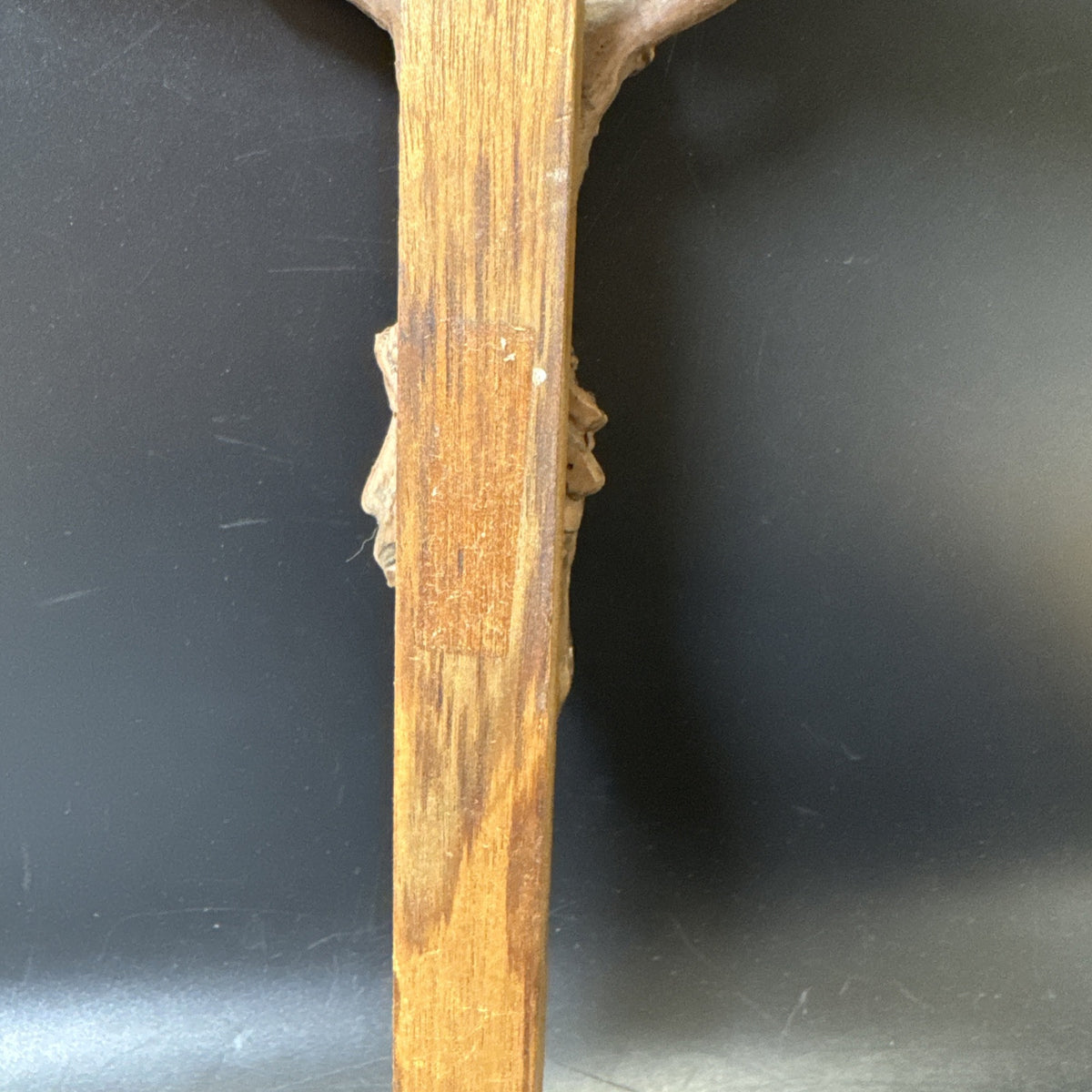 Vintage Wooden Cross Religious 7.5”x13.5”