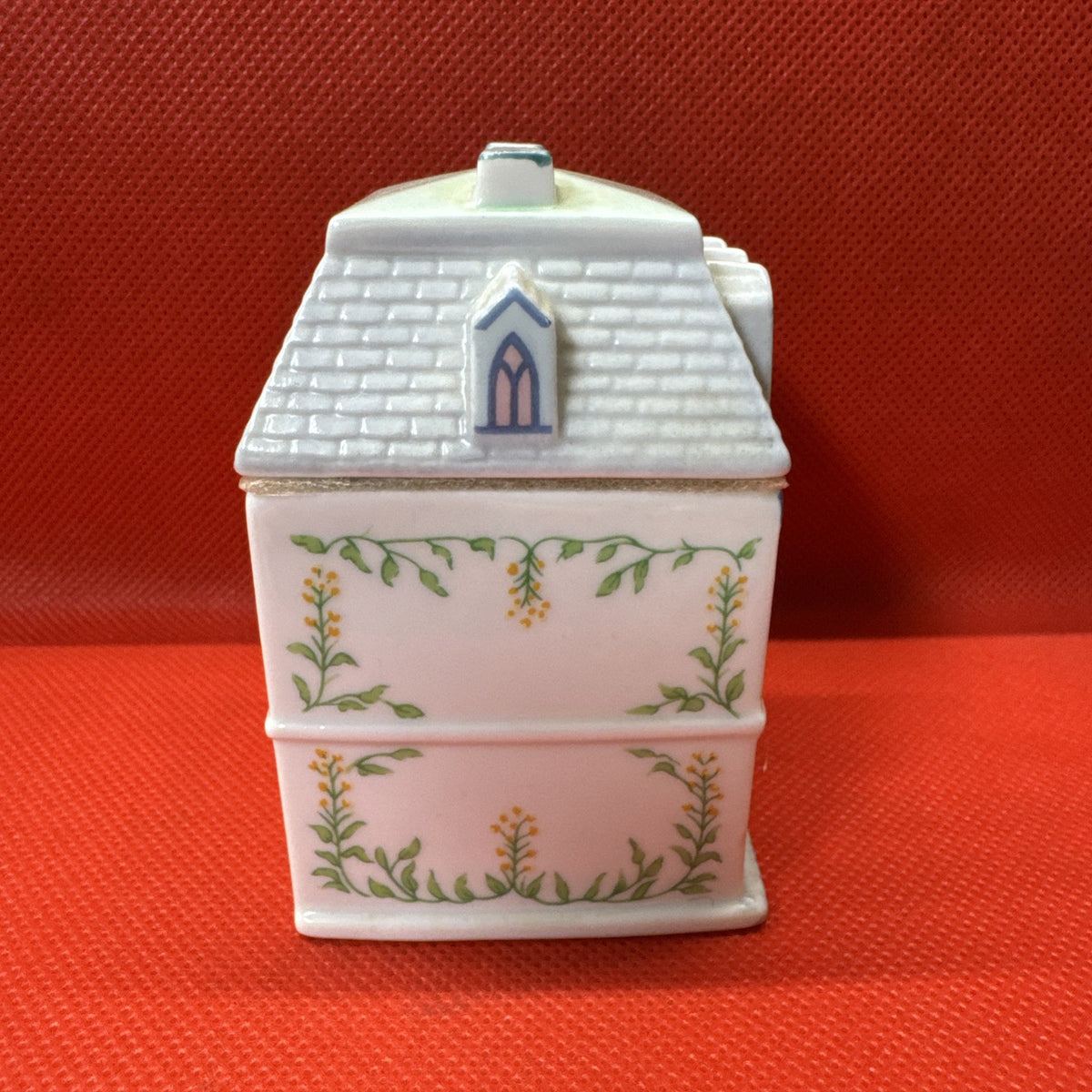 Vintage 1989 Lenox Spice Village Mustard Condiment Jar w/Lid