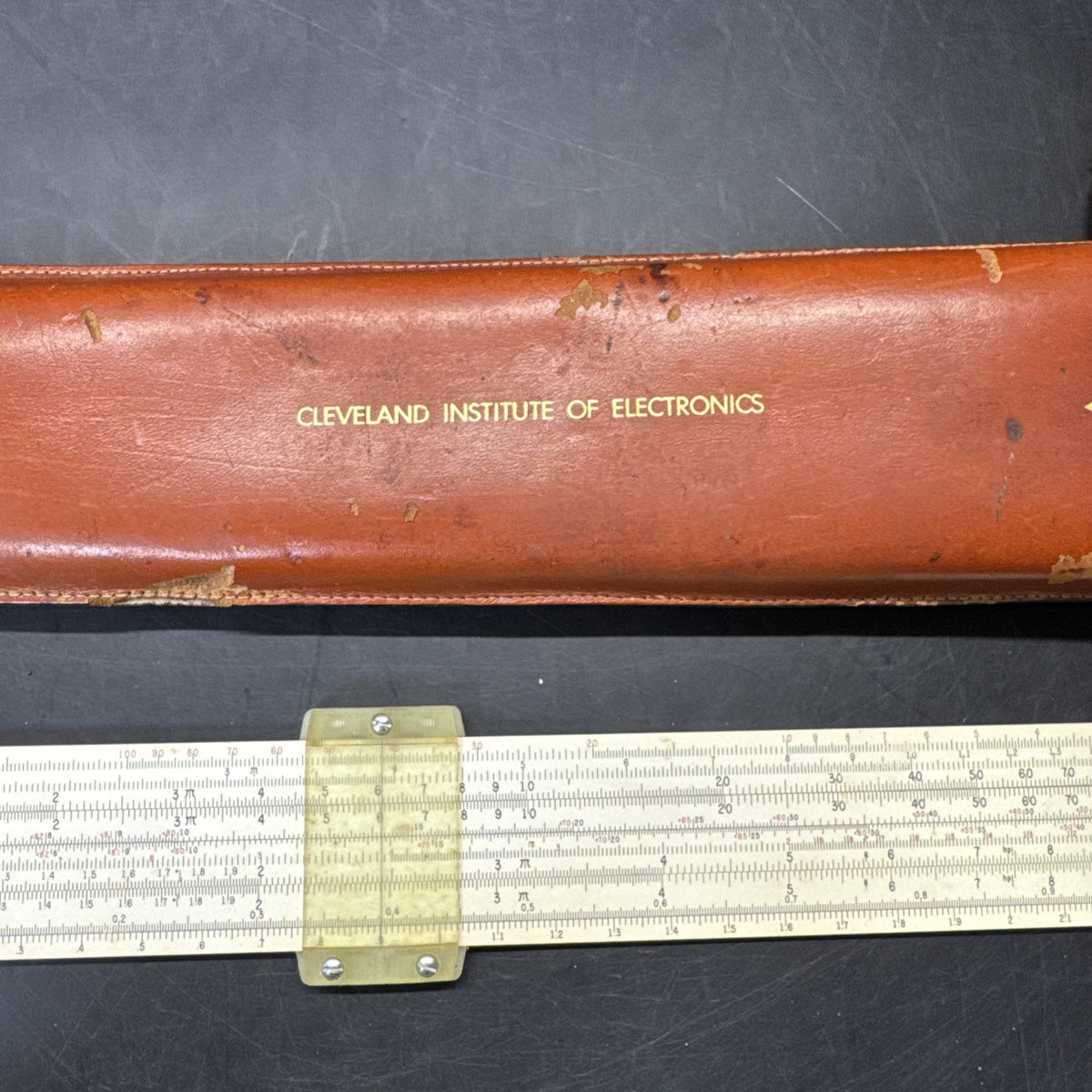 Vintage Pickett Cleveland Institute of Electronics Slide Rule Model N-515-T USA