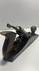 Stanley Plane 12-004 No.4 Bench  9-3/4" long 2" blade Made USA wood handles
