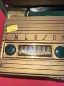 Emerson Tube Radio Model 558  1940's Made in USA | Portable Not Work