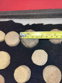 Indian Artifacts Lot of 17  Discoidals Game Stones