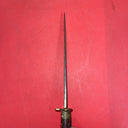 Vintage Islamic Yemen Marsh Arab Jambiya Khanjar Dagger Carved Wood Sheath