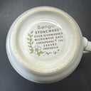 Sango Stoneware Chesapeake Set Of Cups (6pcs) And Saucers (3pcs)