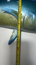 Large Fiberglass Mahi Mahi Fish Mount - Ocean Wall Decor 28” Vibrant Colors
