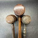 3 Vintage Wooden Judge’s Gavel, Mallet, Auctioneer