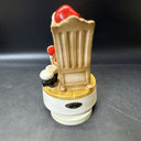 Vintage 1976 Josef Original Ceramic Christmas Sleepy Santa Musical Figurine
