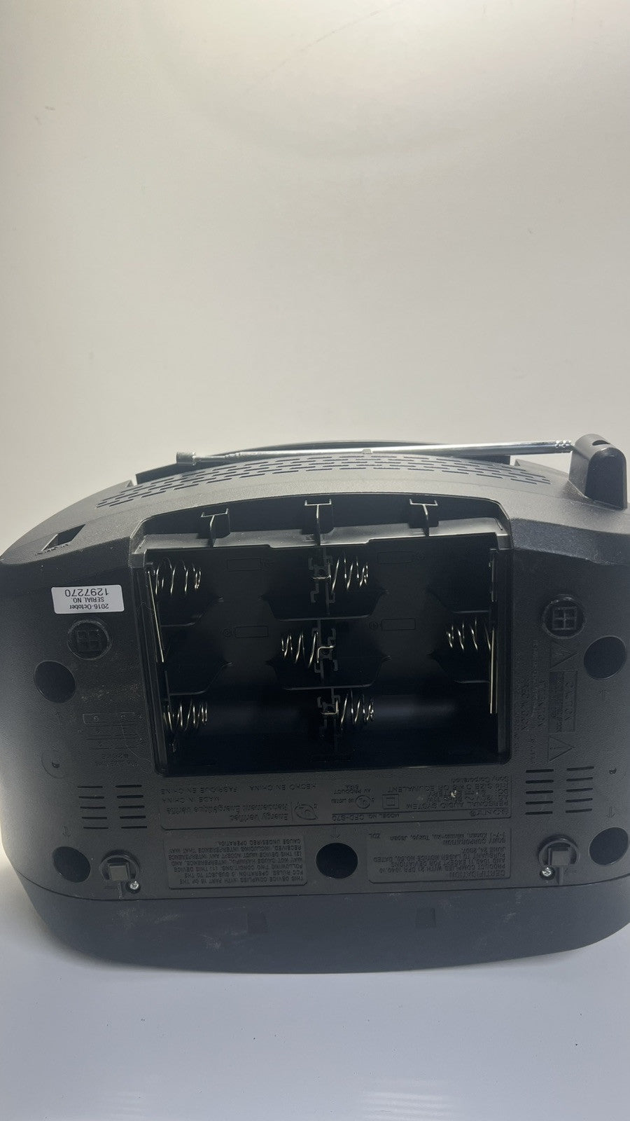 SONY CFD-S70 Boombox Stereo CD Cassette Radio Aux Port Sony Radio Boombox