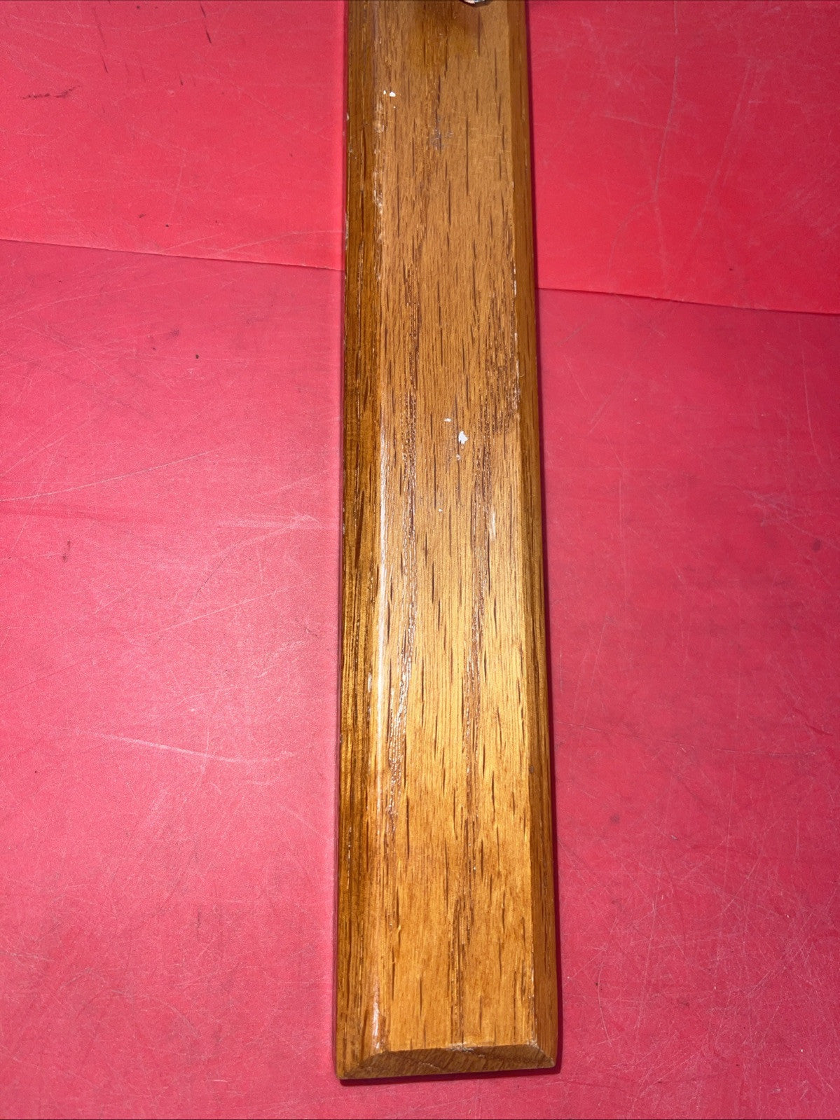 Vintage 24" Cross Crucifix Wood Jesus Christ Figurine
