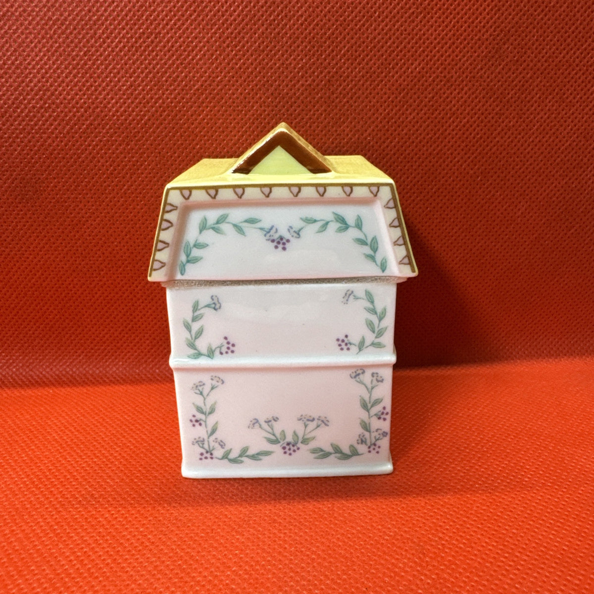 Vintage 1989 Lenox Spice Village ALLSPICE Jar With Lid