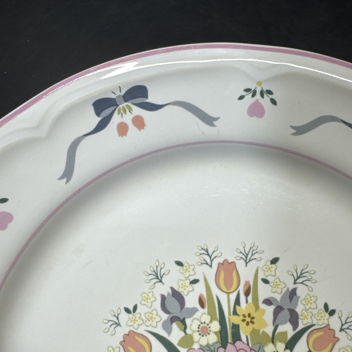 Sango Stoneware Chesapeake Plate 7.5”/ Set Of 5