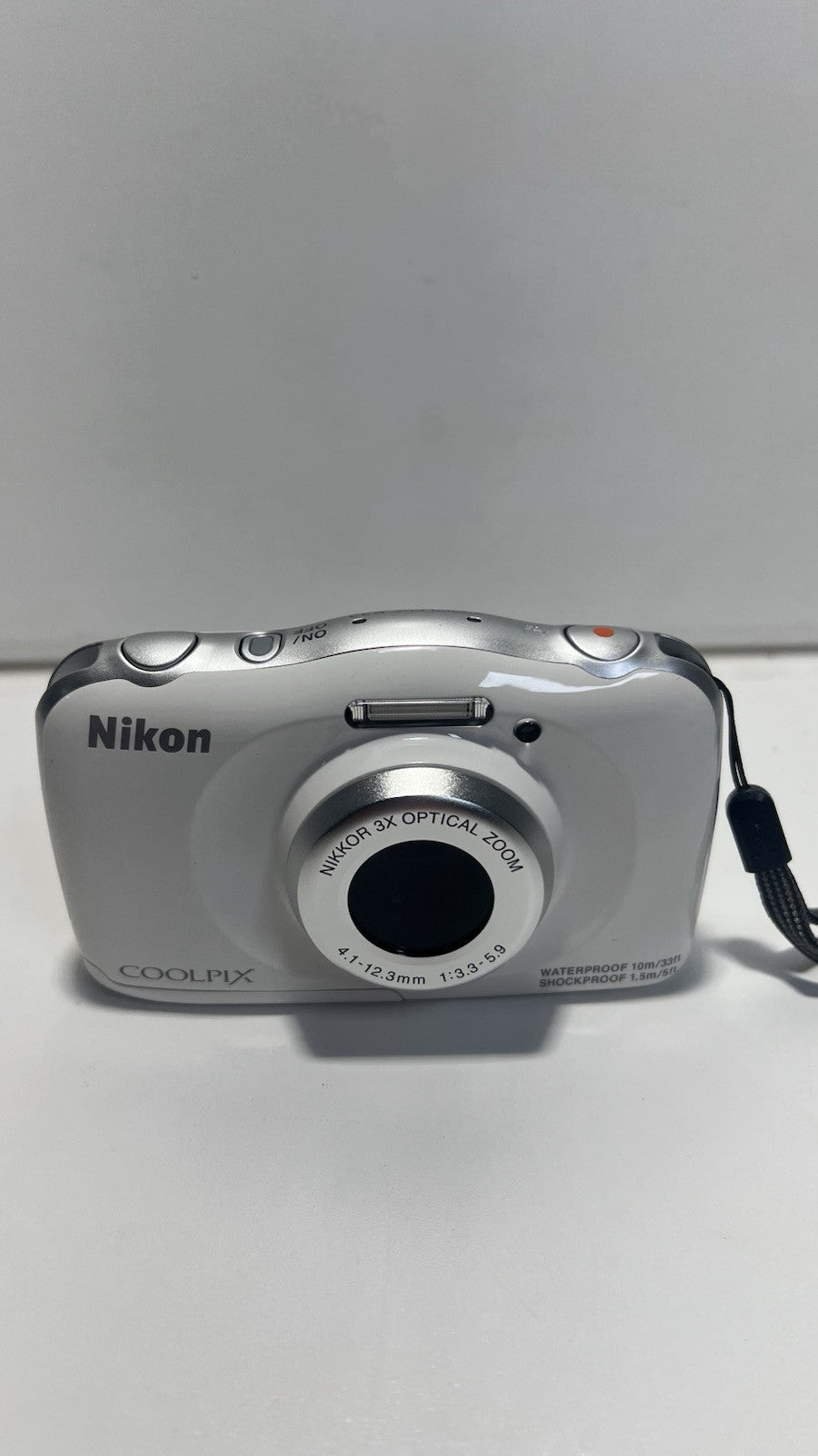 Nikon COOLPIX S33 13.2MP Waterproof Digital Camera + Battery, SD Card & Case
