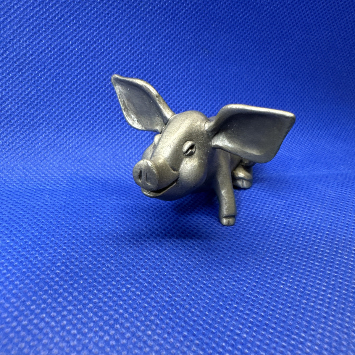 Vtg Hudson Pewter WF Pig THE HAM Figurine