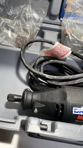 Dremel Multipro Variable Speed Model 395 Type 5 & Attachments Case Original Box