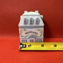 Vintage 1989 Lenox Spice Village Mustard Condiment Jar w/Lid