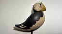 Hand-Carved Wooden Duck Decoy Signed R. Wassel 1987 Vintage Hunting Collectible