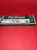 Detty's Fish Gripper Lancaster PA  Vintage Aluminum Fishing Pliers Original Box