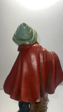 VINTAGE 12" NATIVITY PAPER MACHE SHEPHERD FIGURE FIGURINE. There is damage.