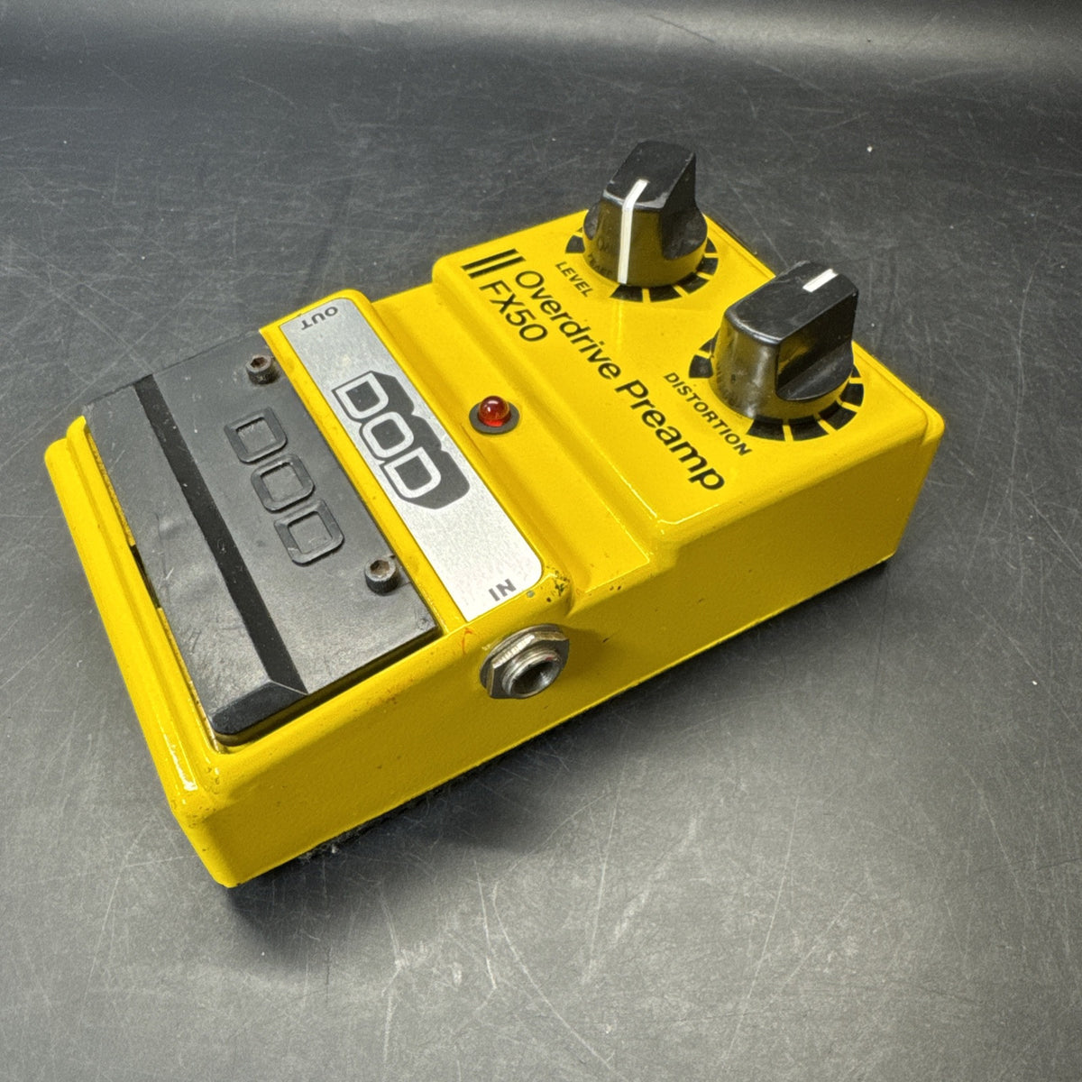 Vintage DOD FX50 Overdrive Preamp Guitar Effect Pedal USA / Untested!!!