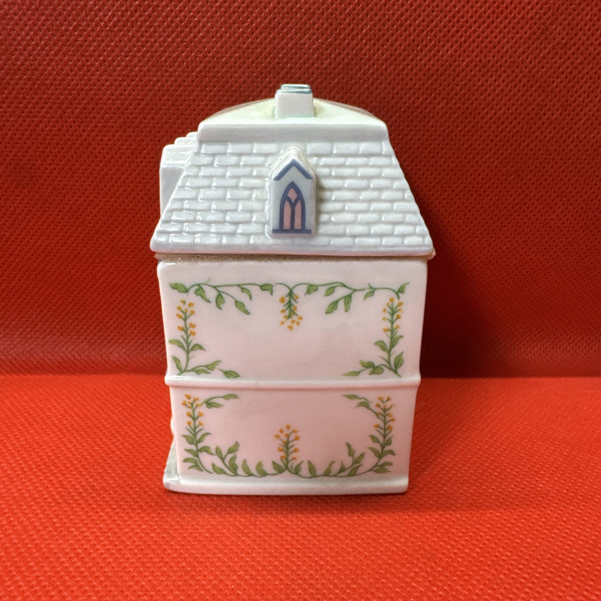 Vintage 1989 Lenox Spice Village Mustard Condiment Jar w/Lid