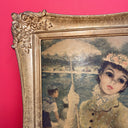 Huldah Prints Vintage Frames 1950s Woman and Young Girl
