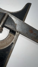 L.S.Starrett 12" Combination Square 4pc Set Hardened Vintage USA