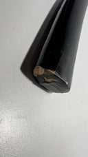 Vintage Japanese Wakizashi Sword w/ Black Lacquered Saya - Collectible Katana