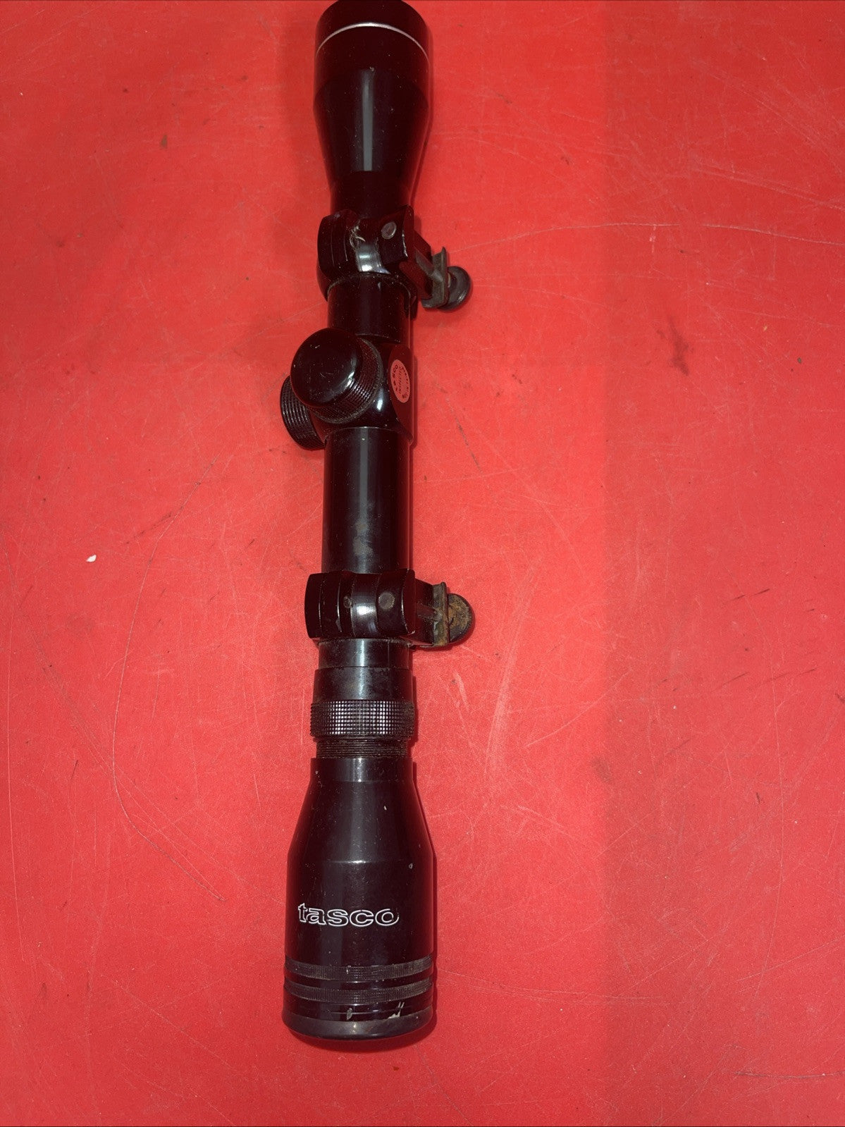 Vintage Tasco Pronghorn 4X32 Duplex Reticle Gloss Black Rifle Scope