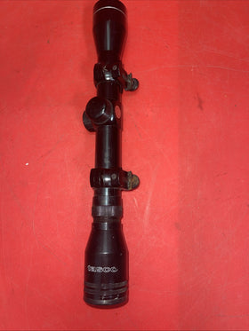 Vintage Tasco Pronghorn 4X32 Duplex Reticle Gloss Black Rifle Scope