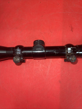 Vintage Tasco Pronghorn 4X32 Duplex Reticle Gloss Black Rifle Scope
