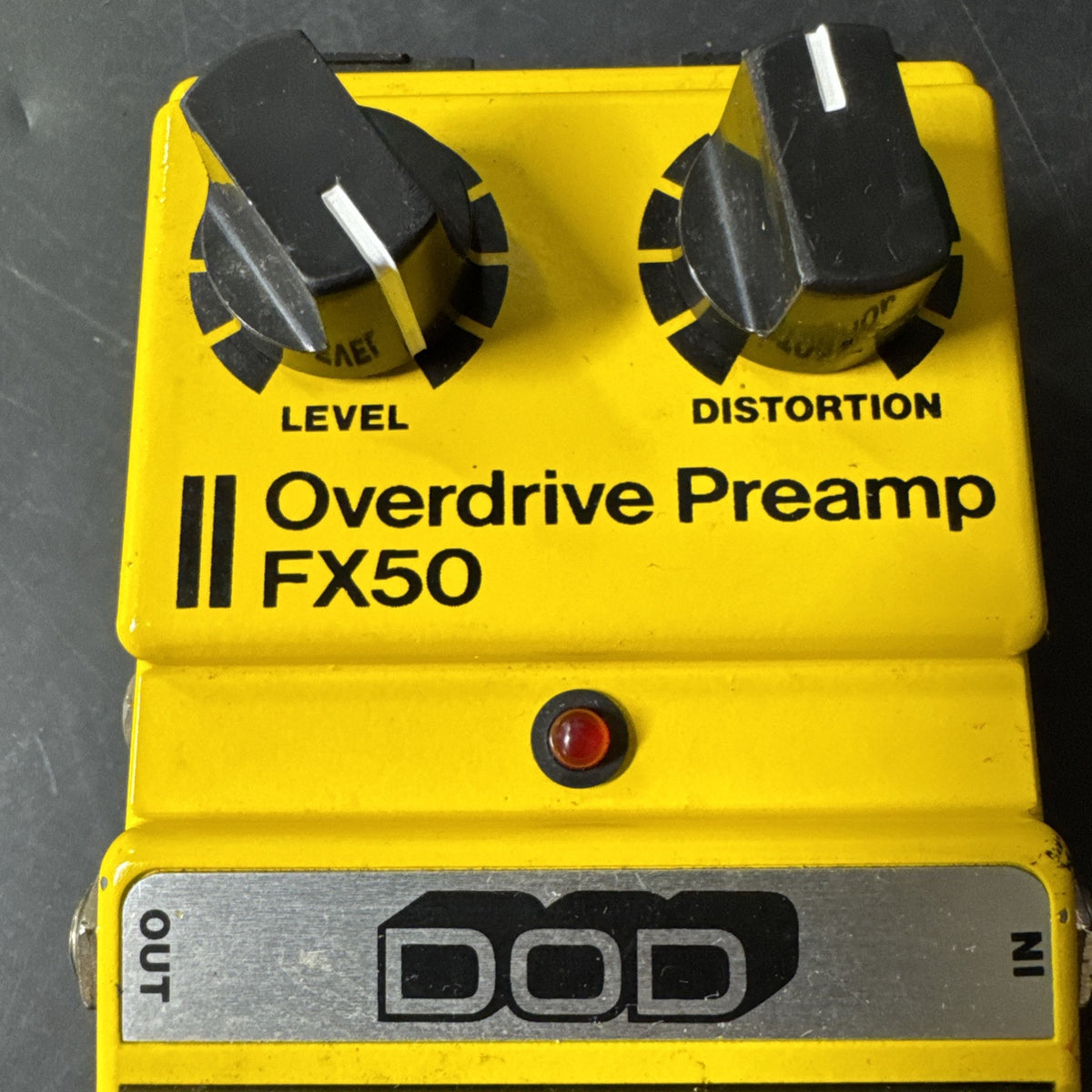 Vintage DOD FX50 Overdrive Preamp Guitar Effect Pedal USA / Untested!!!
