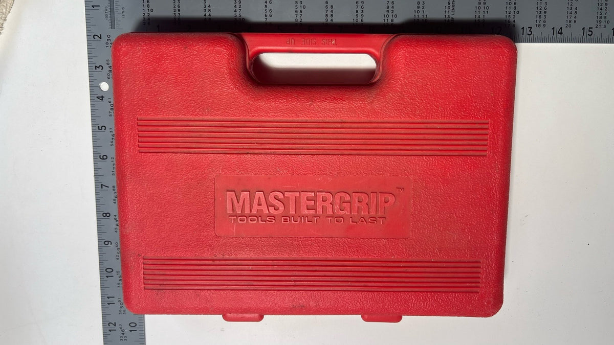 MASTERGRIP 480082 16pc Titanium Plated Bit Set Carrying Case