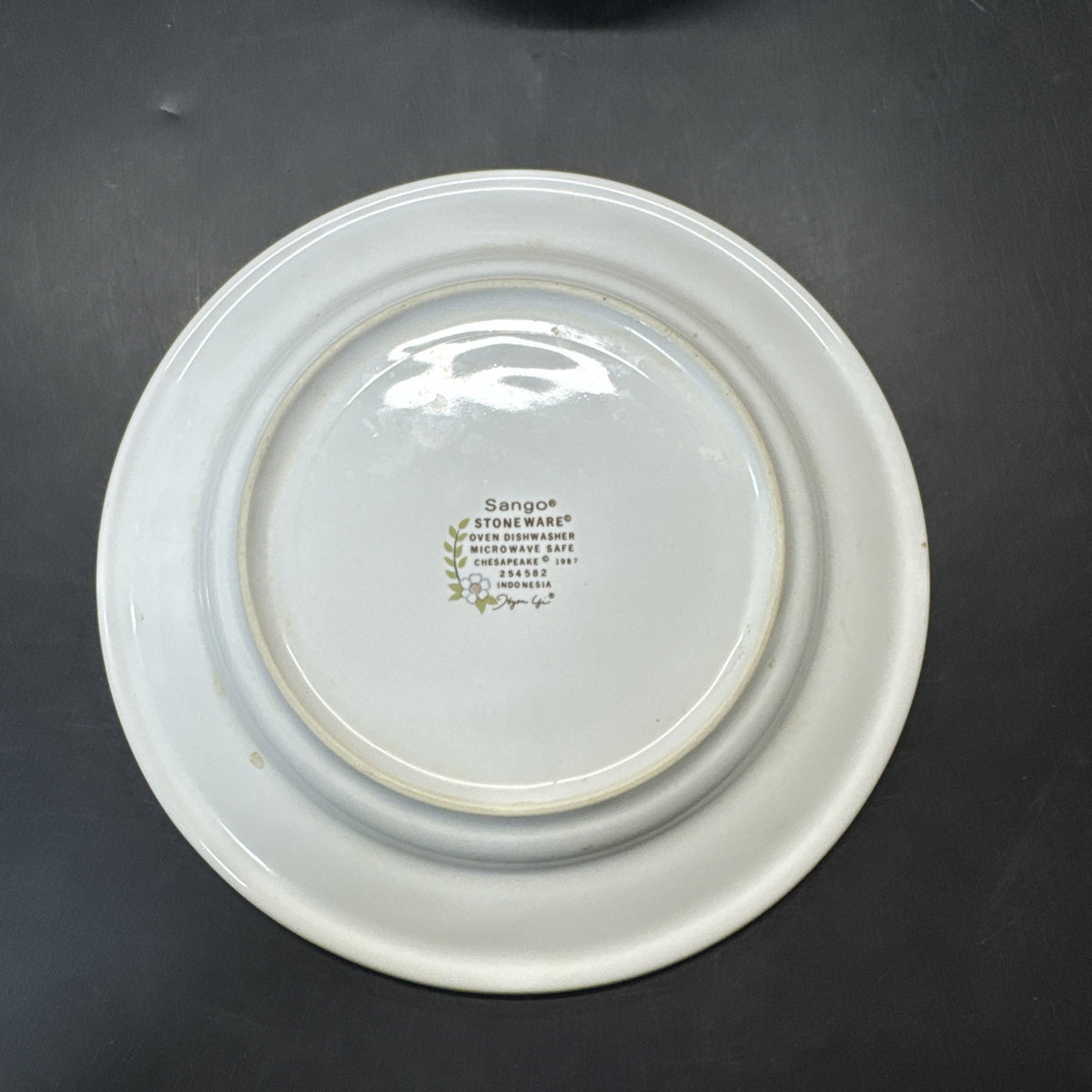 Sango Stoneware Chesapeake Plate 7.5”/ Set Of 5
