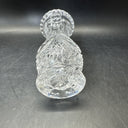 Hofbauer Collection Lead Crystal Vase With Bird 5 1/3” Tall
