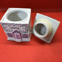 Vintage 1989 Lenox Spice Village CHIVE Jar With Lid