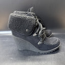 UnionBay Heel Shoes Ankle Black Boots Size 8.5M/ Used