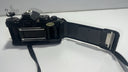 CHINON CE-4 Vintage 35mm SLR Film Camera with Rokinon 49mm- Untested