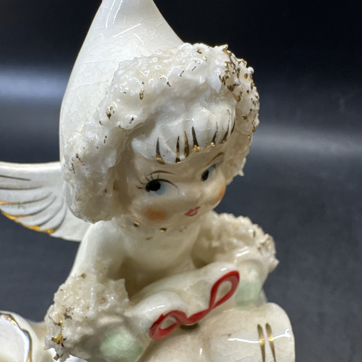 Vintage Artmark Christmas Angel Candle Holder Japan 1950’s