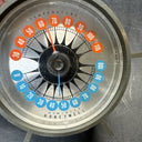 Vintage Round Plastic Honeywell Thermometer For Table  Desk