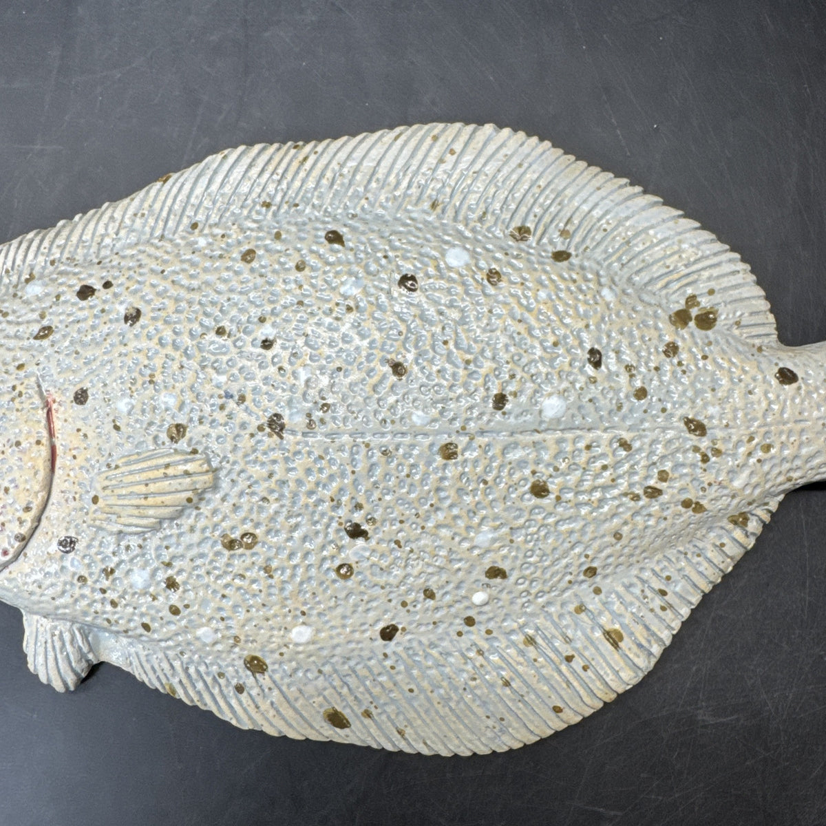 Ceramic Fish Wall Hanging 10”x5.5” House Decor