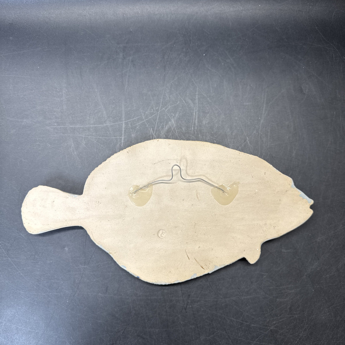 Ceramic Fish Wall Hanging 10”x5.5” House Decor
