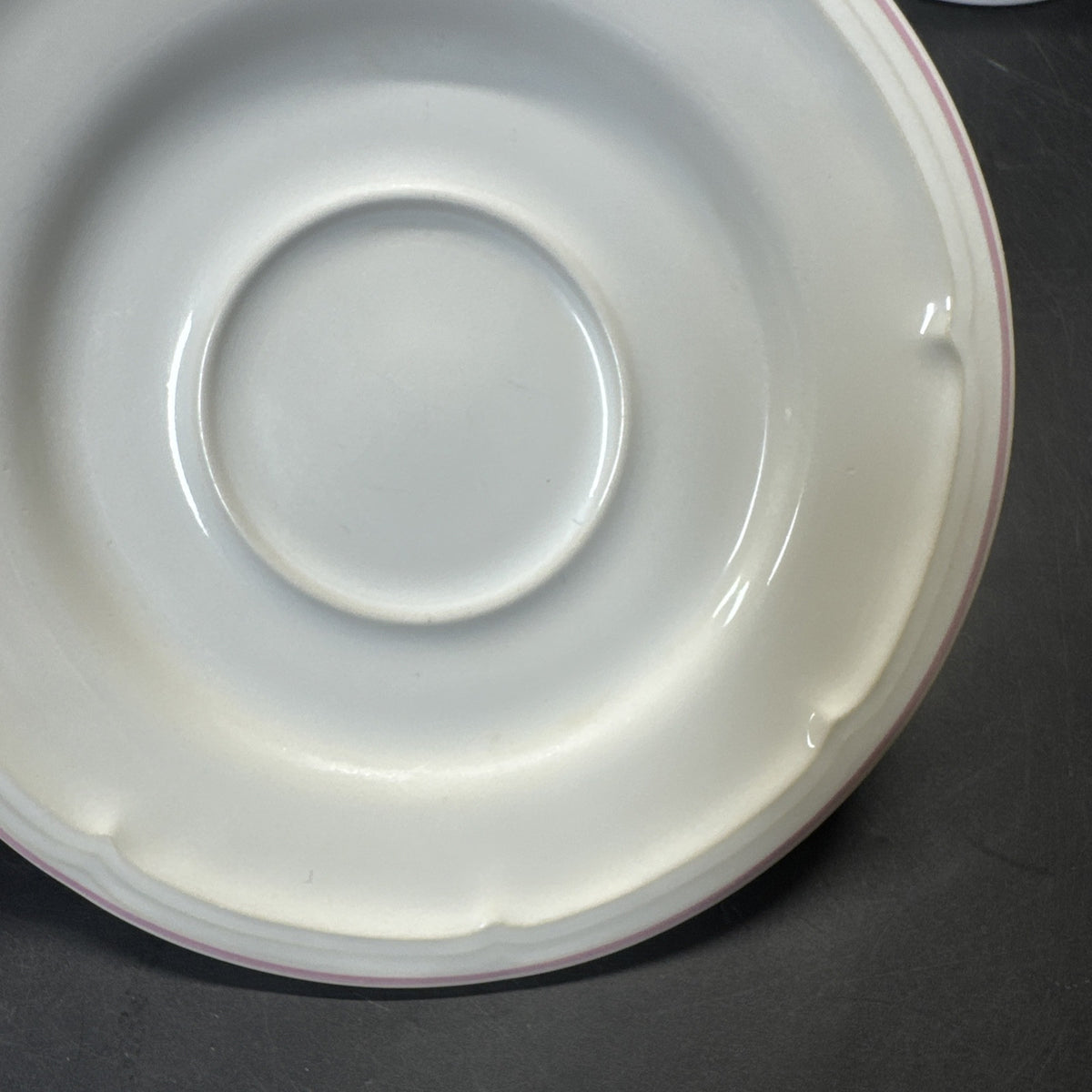 Sango Stoneware Chesapeake Set Of Cups (6pcs) And Saucers (3pcs)