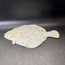 Ceramic Fish Wall Hanging 10”x5.5” House Decor