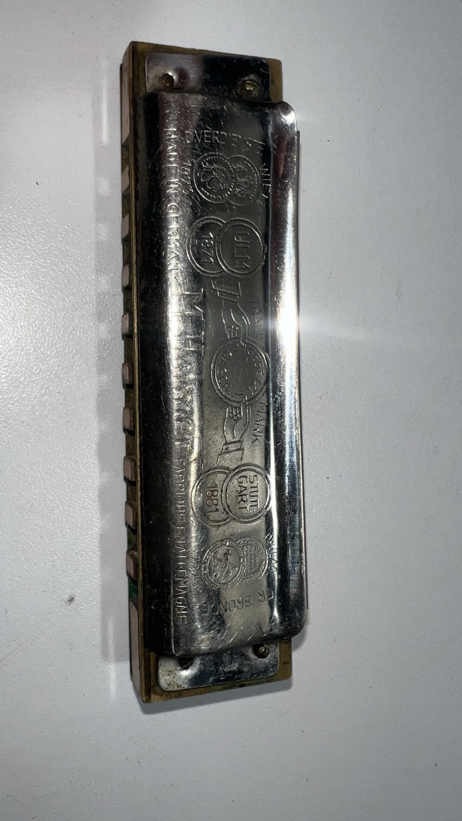 Custom Pre-WWII Hohner Marine Band Harmonica - Key of G