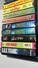 Lot Of 19 Tapes VHS (1 Brand New Sealed)  Good Collection
