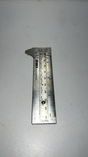 Vintage The Executive Pocket Chum Sliding 3 1/2" Caliper Stainless Steel USA